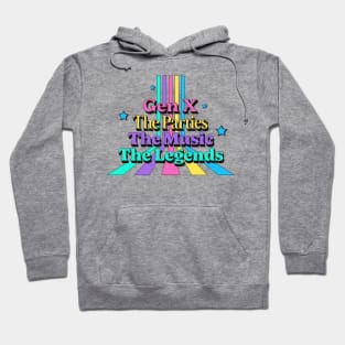 Gen X, the parties, the music, the legends Hoodie